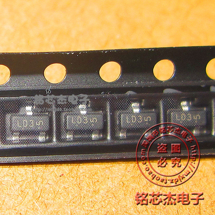 LBAT54SLT1G patch audion LD3 common transistor BAT54S original fit