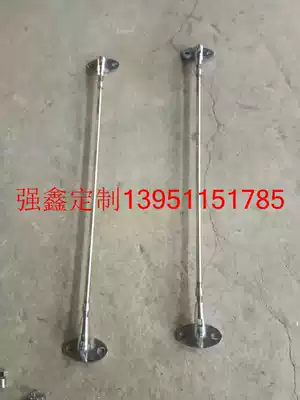 304 stainless steel tie rod glass canopy rain Tower accessories support telescopic rod base key lock Rod 32mm freight to pay