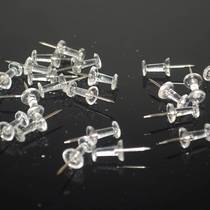 Thingpin transparent I-shaped nail big head art nail Cork card teacher general message painting pin 200