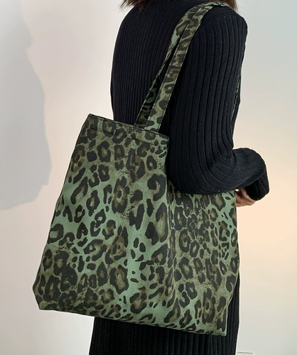 Зеленый летний шоппер, небольшая дизайнерская сумка на одно плечо, льняная сумка