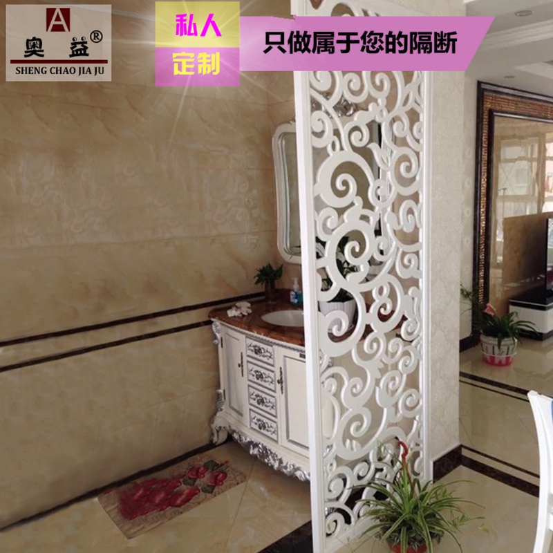 Pvc Carved Plate Partition Mdf Hollow Hanging Ceiling Solid