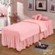 Các Tencel denim nguồn cung cấp bedspread vẻ đẹp thẩm mỹ viện mới rắn Massage toàn thân, Trung Quốc thêu custom-made bộ giường truyền thống - Trang bị tấm ga bọc giường spa