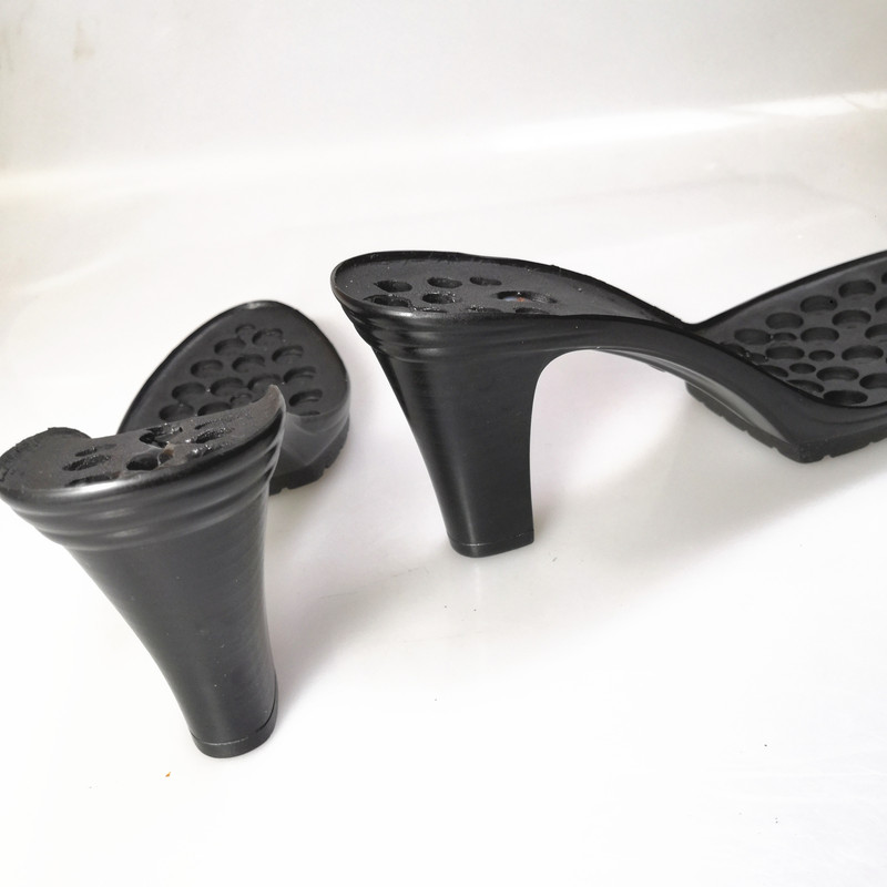 8615 Women's Polyurethane 8.5cm Stiletto Heel Round Toe Thick Waterproof Platform Leather Shoe Repair Sole Material 8615 Women's Polyurethane 8.5cm Stiletto Heel Round Toe Thick Waterproof Platform Leather Shoe Repair Sole Material
