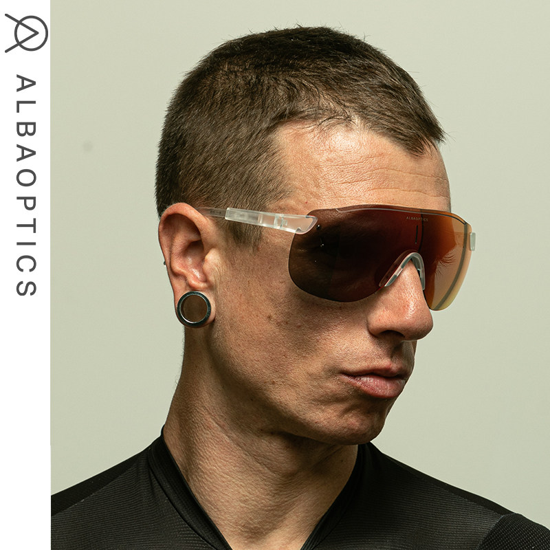 Stratos transparent ultra-light cycling glasses cycling roadcar alba color discolored glasses risbike
