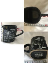 Nestlé coffee cup 2006 limited edition unused product 8177 black 1 piece