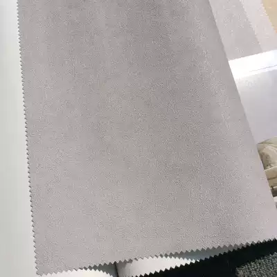 Frosted cement gray clean color wallpaper modern minimalist plain color thickened Oslong non-woven wallpaper rubbing resistant