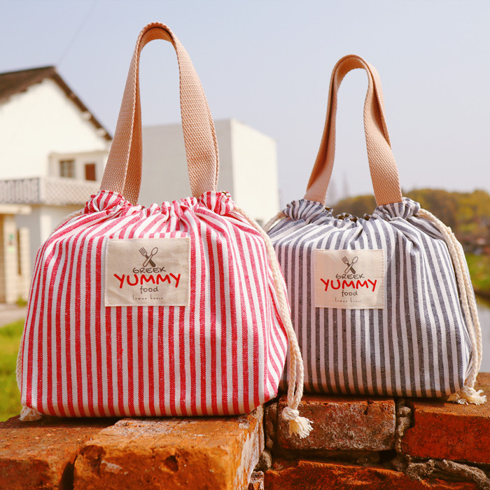 Day Style Lunch Box Carry-on Bag Lunch Bag Cute Students Dining-Around-Bag Office Workers With Meals Fashion Men And Women Carry Bags