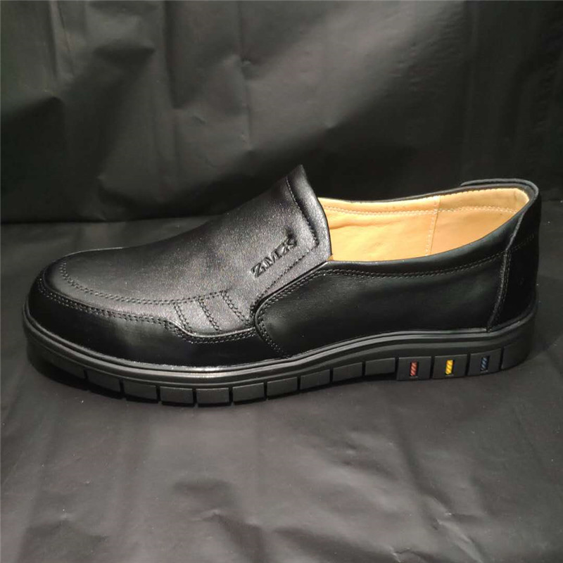 Customized high and low shoes men's shoes for the disabled genuine leather foot correction shoes long and short legs single foot inner increase middle-aged and elderly people