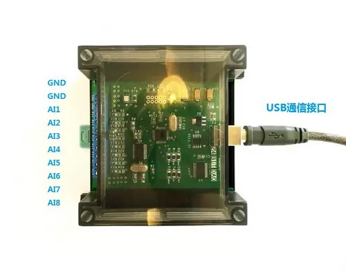 Высокоэффективное аналоговое сборы данных LabView USB-интерфейс 24-разрядное 16-разрядное напряжение 0-5 В 0-10 В