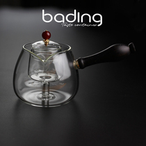 Removable and washable professional small green mandarin Teapot side with heat-resistant glass electric pottery stove cooking teapot tea set steamed tea ware