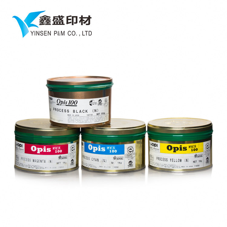 Supply Japanese food grade OPI 100% environment-friendly soybean ink) quick-drying bright wear-resistant scratch-resistant soybean ink
