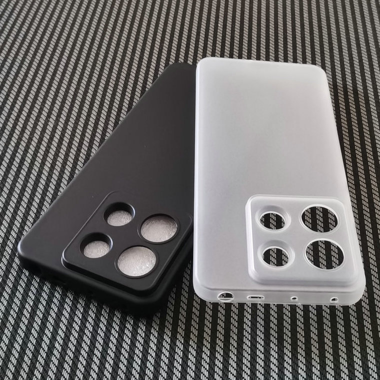 Frosted Transparent Clear Silicone TPU Note 13, Note 13 Pro, Note 13 Pro+ Phone Case