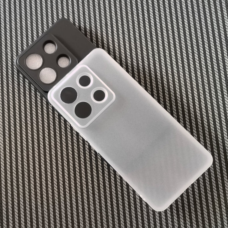 Frosted Transparent Clear Silicone TPU Note 13, Note 13 Pro, Note 13 Pro+ Phone Case