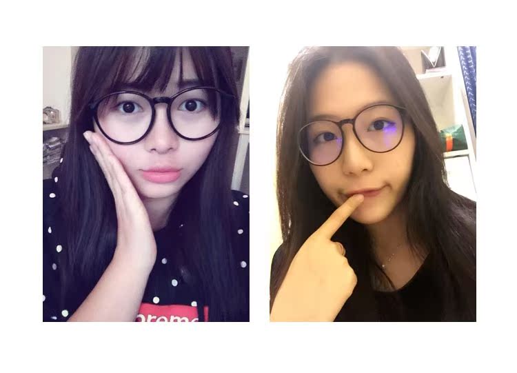 Hàn Quốc tr90 siêu nhẹ mặt kính lớn hộp nữ có cận thị có một số khung tròn retro nam hoàn thành toàn khung kính tom ford