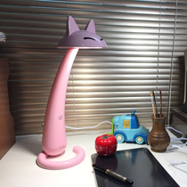 Guanya LED eye protection desk lamp Childrens learning desk lamp Cartoon anti-myopia dimming eye protection lamp F308