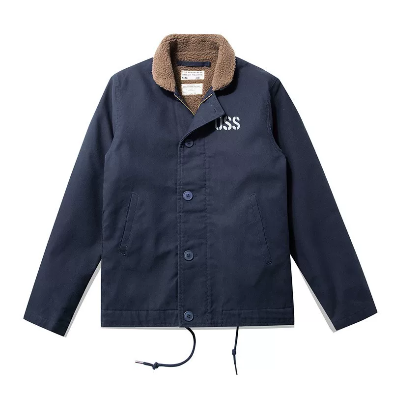 Retro warm velvet down jacket, American style