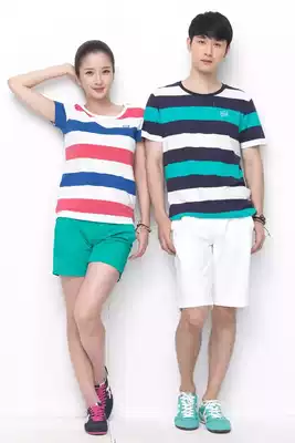 Nadia casual shorts parent-child couple straight casual pants cotton men's and women loose five-point pants KI21782