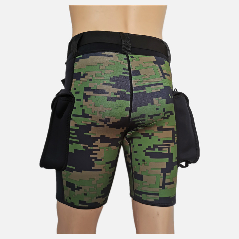 Yo-yo whale male and female with 3MM free diving diving water lung diving professional functional skills Submersible Counterweight Shorts Anti-Chill Shorts