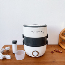Micro-pressure quick cooking electric heating double layer cooking and insulation lunch box