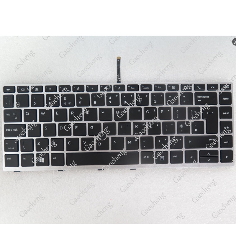 Gaocheng Is Suitable for Hp Elitebook 735 G5 735 G6 830 G5 G6 Laptop Keyboard Uk