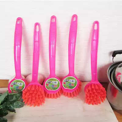 3674 pot tripod brush 1 set of high quality long handle can hang pot brush wash pan brush wash wash wash kitchen brush