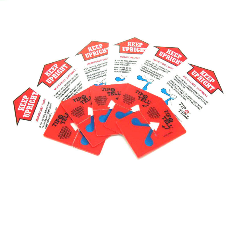 TIPNTELL anti-tilt label adhesive label shake indicating the import package transport indication is not inverted