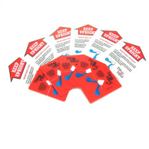 TIPNTELL anti-tilt label adhesive label shake indicating the import package transport indication is not inverted