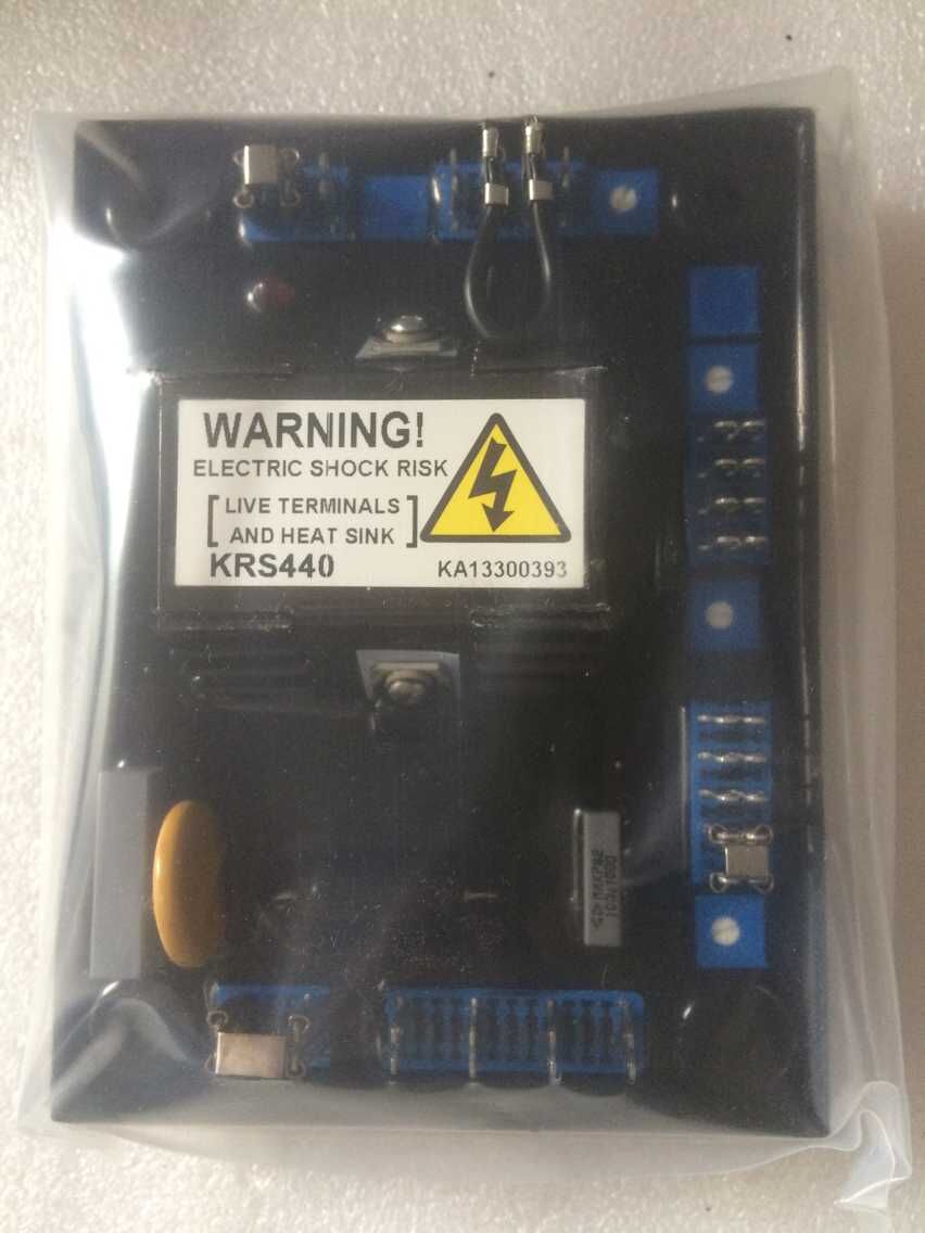 Original Lanzhou brushless generator voltage regulating plate AVR-KRS440 KRS440B automatic voltage regulator