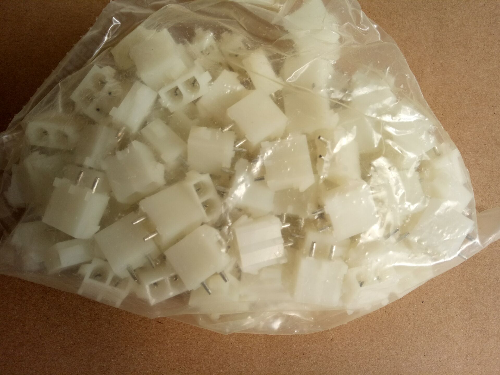 2-hole pin seat PCB circuit board welding plate Seat car elevator connector Seat 2 core 350428-1