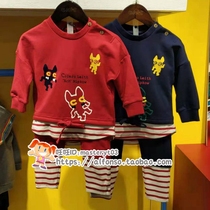 Korea childrens clothing clan-c2019 domestic counter cc autumn childrens suit C962X123