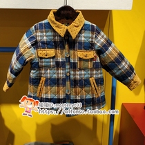 clanc Korean childrens clothing 2019 domestic cc winter boys and girls cotton shirt coat C984Y404