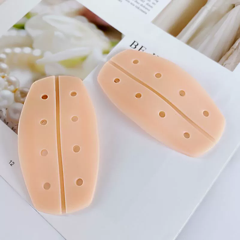 Dây đeo vai chống trượt tạo tác miếng đệm vai mới phổ quát khóa cố định chống rơi silicone hấp thụ dây đeo vai chống rơi miếng đệm vai - Vai tráng