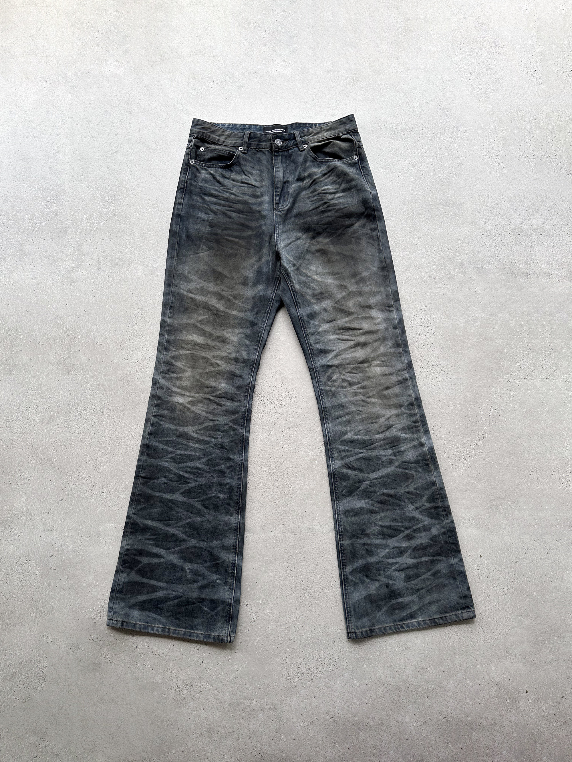 Evil Gazer Flared Jeans