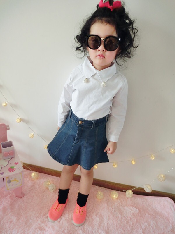 Chemise fille à manche longue - Ref 2085571 Image 15