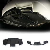 BMW E92 E93 M3 modified carbon fiber lightweight small enclosure rear spoiler Lower lip floor accessories