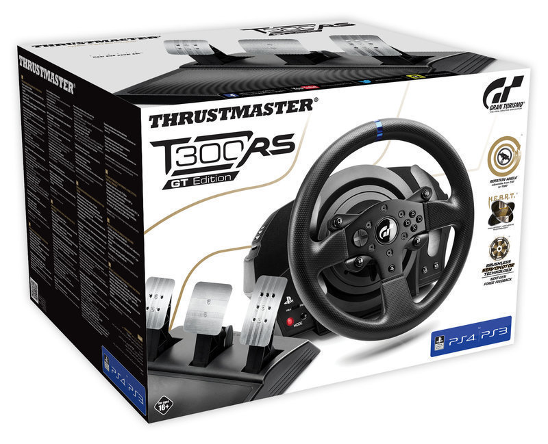 Figure Master T300RSGT PS5 Game Steering Wheel Simulator Figure Master Horizon 4 F1 Racing Car