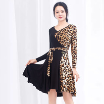 Art Champ Dance New Latin Practice Womens Adult Competition With Dress Water Soldier Dance Professional Performance Dress Square Dance Dress