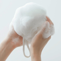 Bath ball bath Playboy Home ultra soft big number rubbing ball Japanese men punching cool lace rubbing back bath flowers