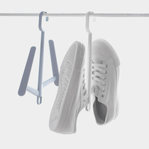 Home Airing Rack Multifunction Outdoor Windproof Clothes Hanger Shoes Hook Small Branches Balcony Multifunction Small Sunstand