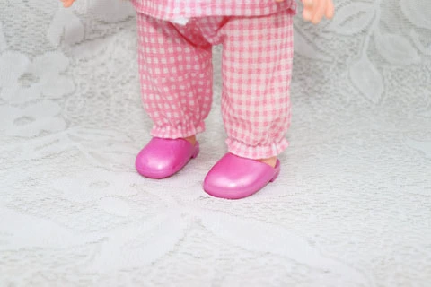 Milu búp bê quần áo phụ kiện tùy chỉnh mô hình Xiaomei Le bộ đồ ngủ búp bê đặt mũ đêm dép cô gái chơi nhà do choi bup be