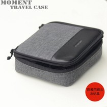 Original Moment travel high-end four-lens canvas stitching storage box Mobile phone lens protection bag