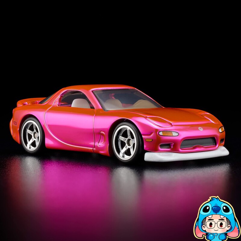 Hot Wheels Rlc Dinner Car Rx7 Hotwheels Mazda Rx-7 1:64 Metal Model
