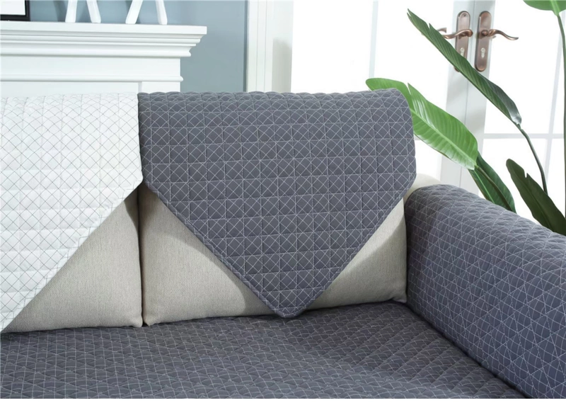 Sofa đệm phong cách Bắc Âu vải da chống trượt bốn mùa phổ quát sofa bìa mui khăn bông duy nhất tùy chỉnh - Ghế đệm / đệm Sofa