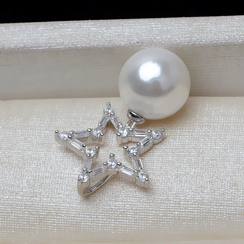 S925, подвеска из жемчуга, аксессуар, аксессуары, серебро 925 пробы, китайский стиль, DIY