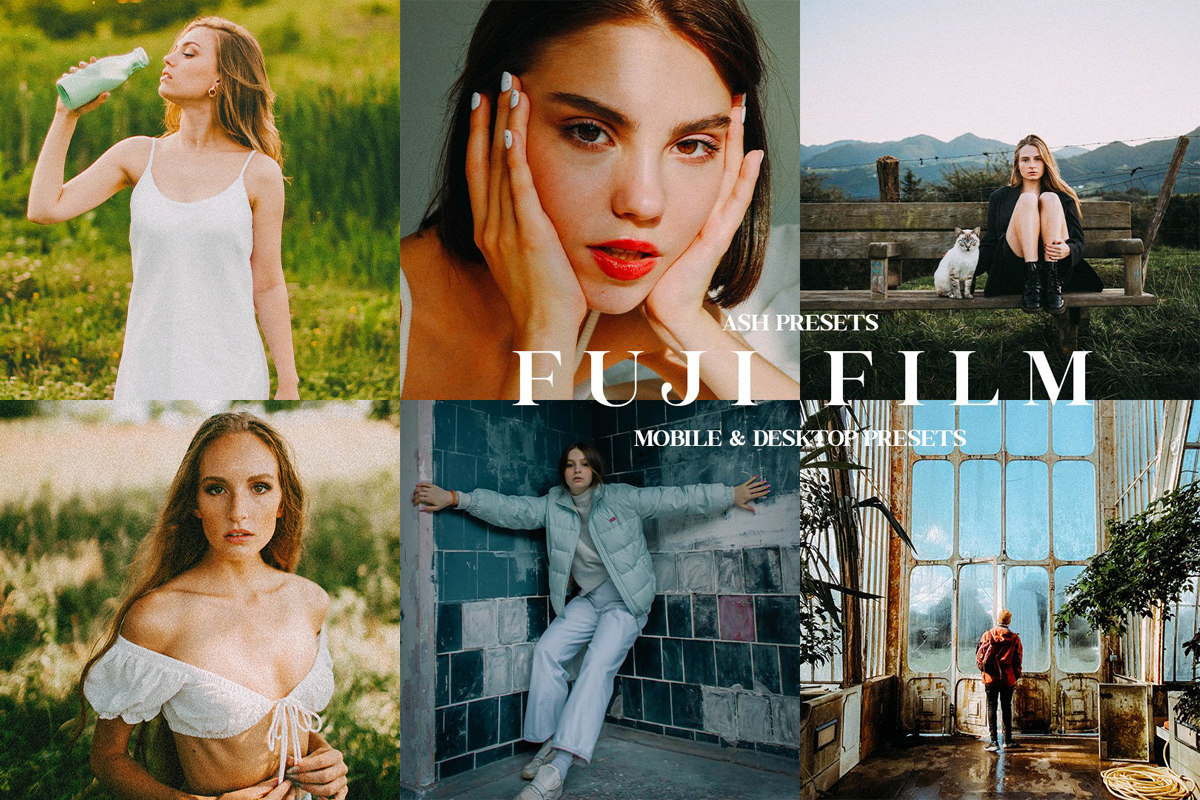 【LR预设】富士电影胶片色彩Lightroom预设 FUJI FILM- Lightroom Presets