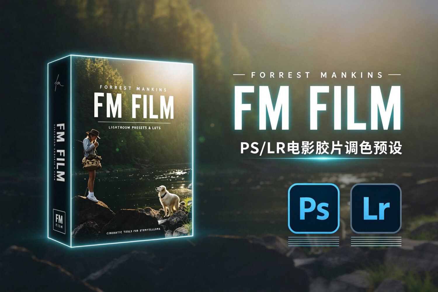【PS/LR预设】34款电影胶片Lightroom调色预设 Forrest Mankins FM FILM