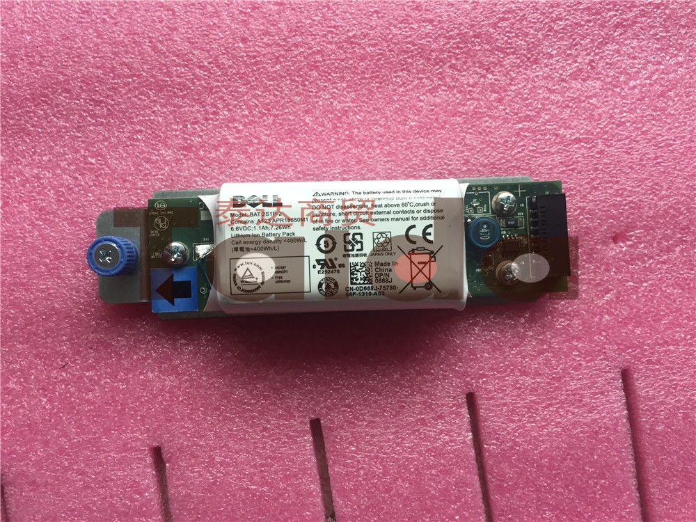 New original 2021 MD3600F 3600I controller battery 0D668J D668J provides test report