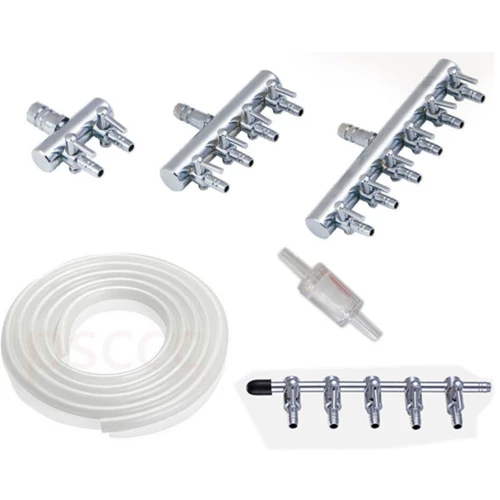 Аквариум рыбная бак из нержавеющей стали Регулирующий клапан кислородный насос.