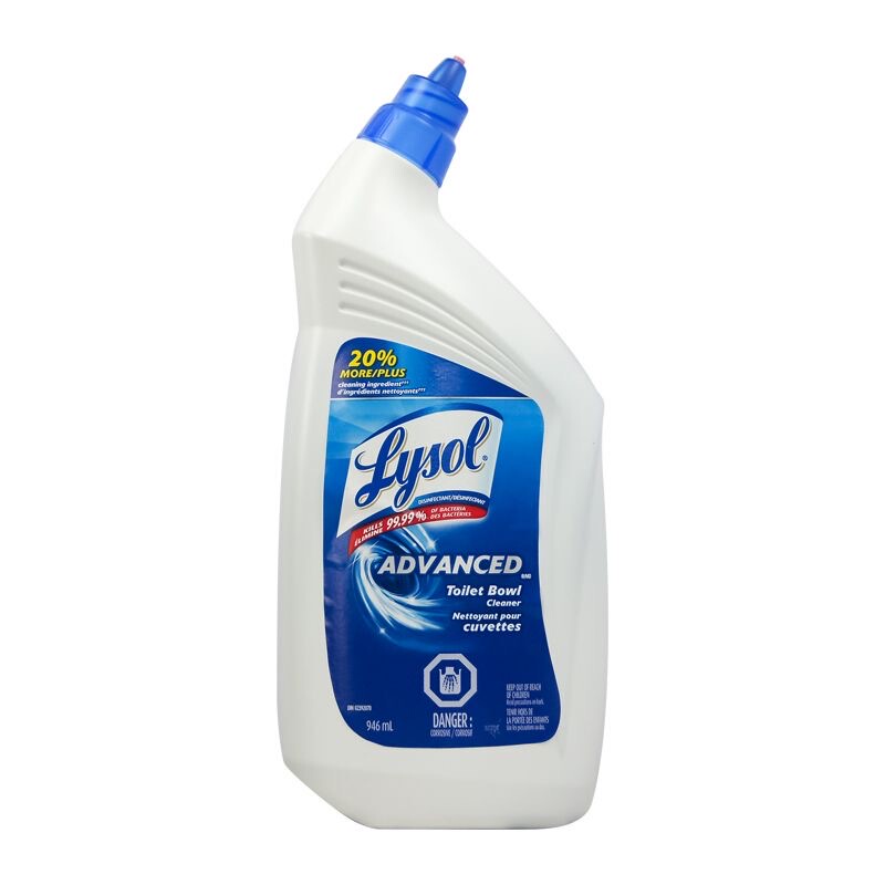 Canada Imports American Lysol Toilet Cleaner, Antibacterial and Deodorizing Toilet Cleaner 946ml
