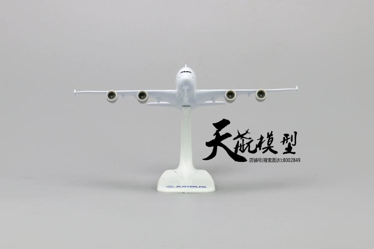 Mô hình Sky Air Mô hình tĩnh Airbus A380 Nguyên mẫu 380 Máy bay Mô hình hợp kim rắn Trang trí máy bay chở khách 1: 400 xe mô hình đồ chơi